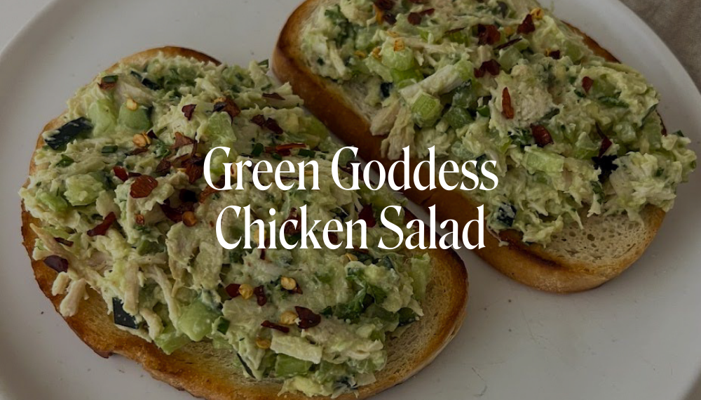 GREEN GODDESS CHICKEN SALAD