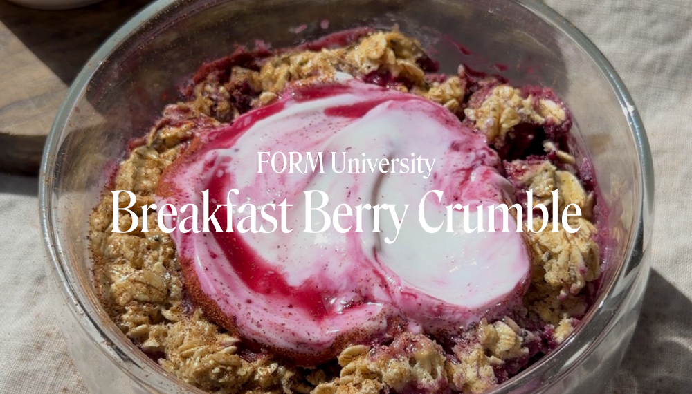 BREAKFAST BERRY CRUMBLE