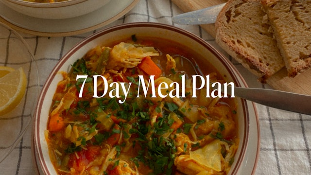 7 DAY MEAL PLAN