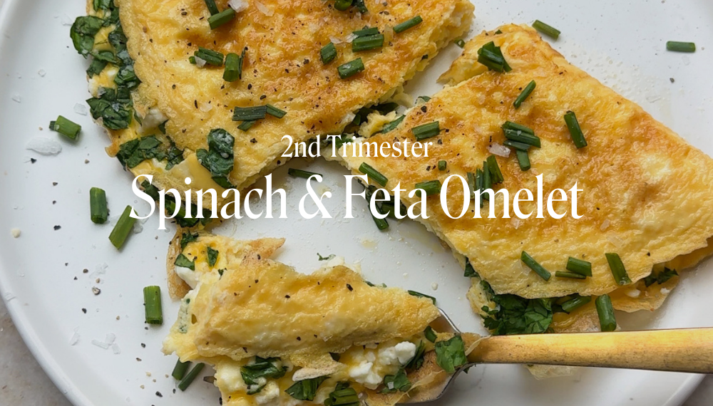 SPINACH & FETA OMELET