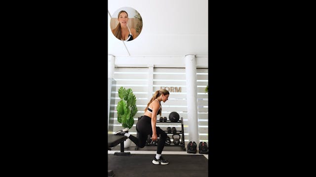 BULGARIAN SPLIT SQUAT (4x10)