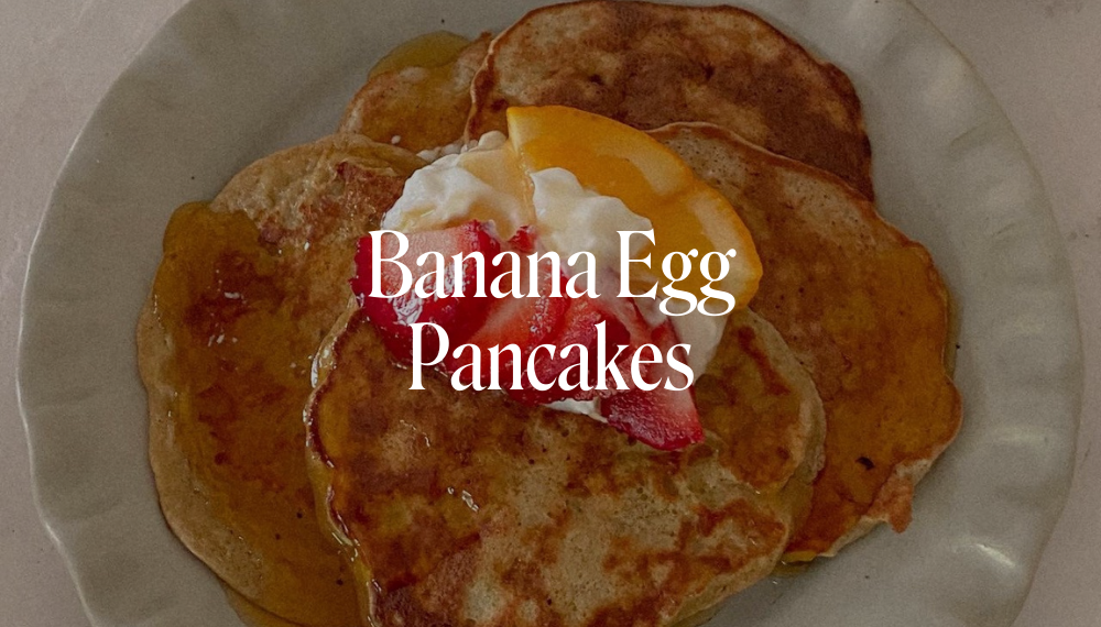BANANA EGG PANCAKES