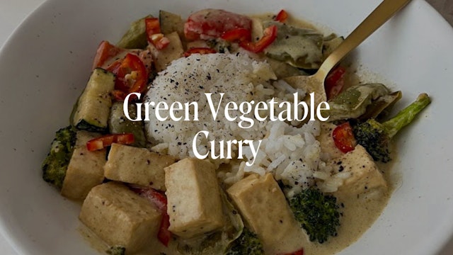 GREEN VEGETABLE CURRY