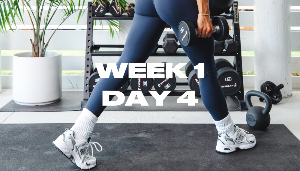 W1/ DAY 4: ACTIVE REST