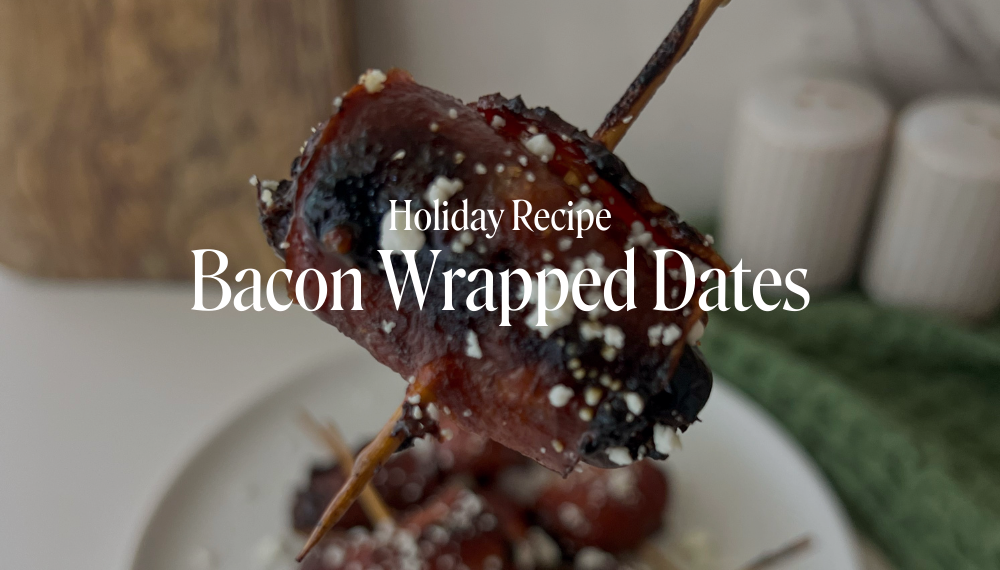 BACON WRAPPED DATES