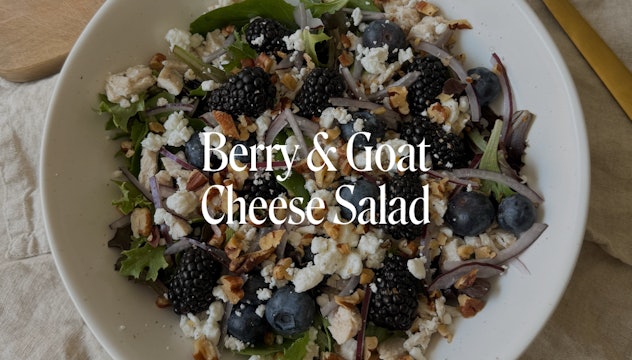 BERRY & GOAT CHEESE SALAD
