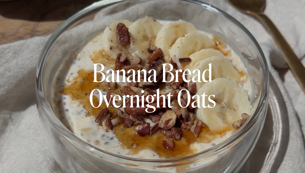 BANANA BREAD OVERNIGHT OATS