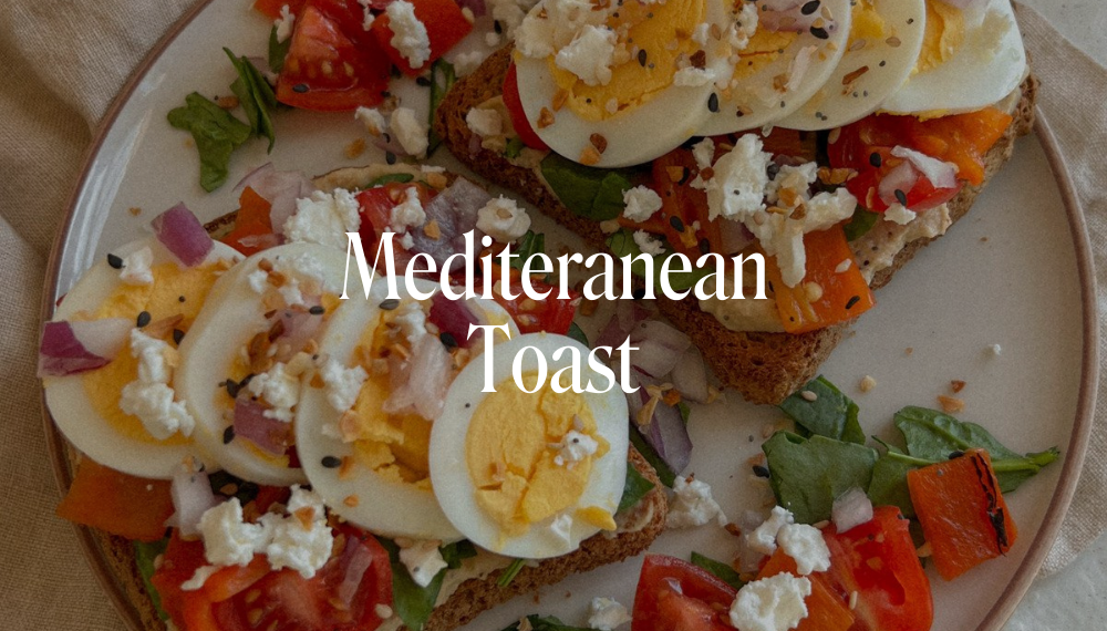 MEDITERANEAN EGG TOAST