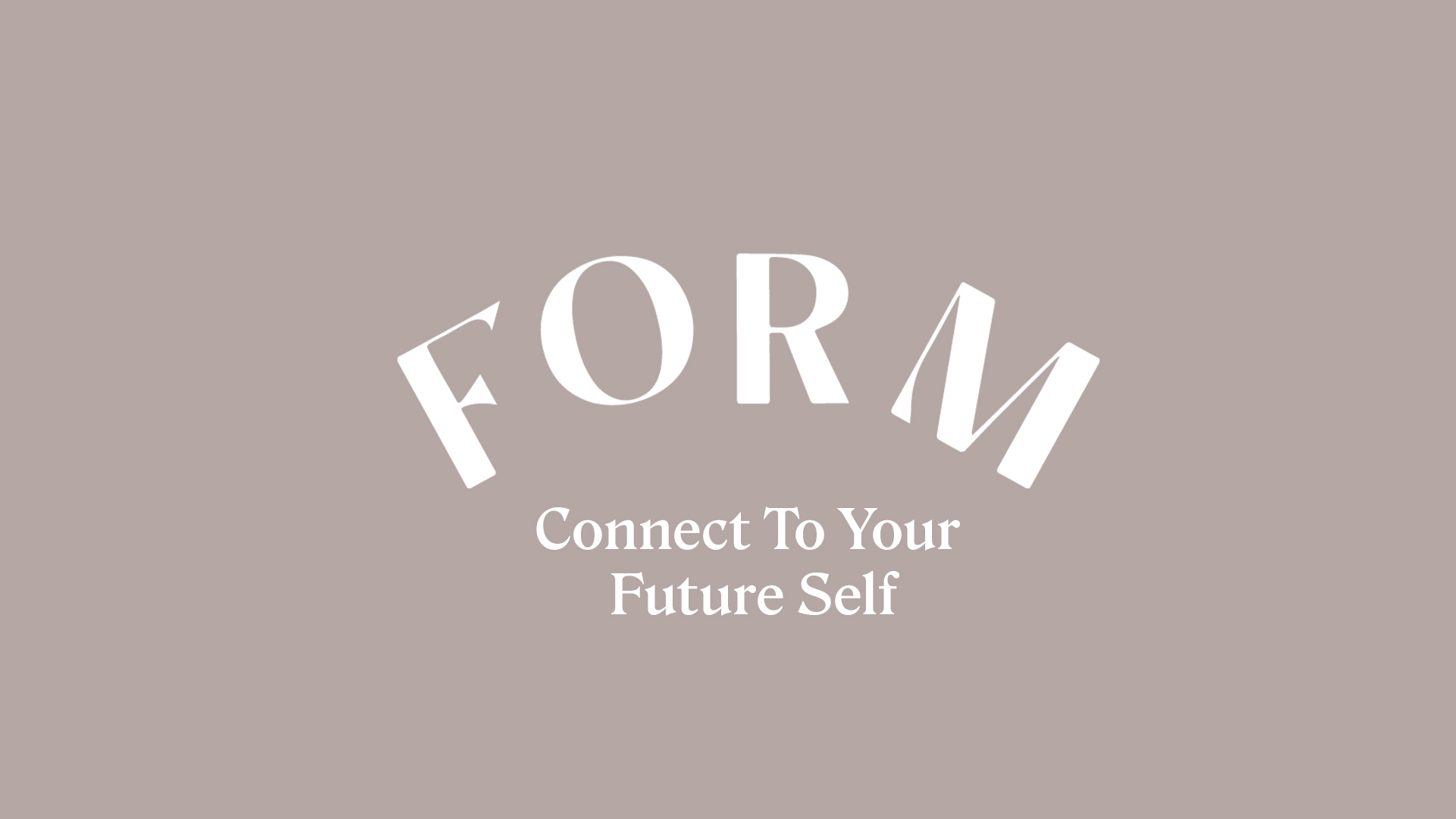 CONNECTING TO YOUR FUTURE SELF 