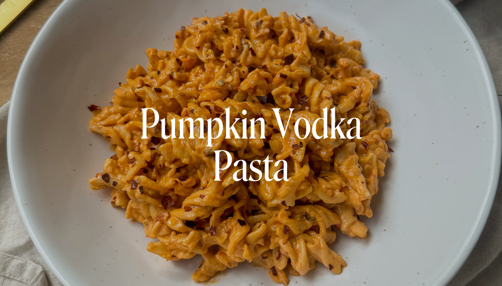 PUMPKIN VODKA PASTA
