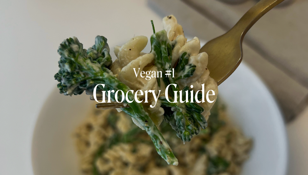 VEGAN GROCERY GUIDE #1