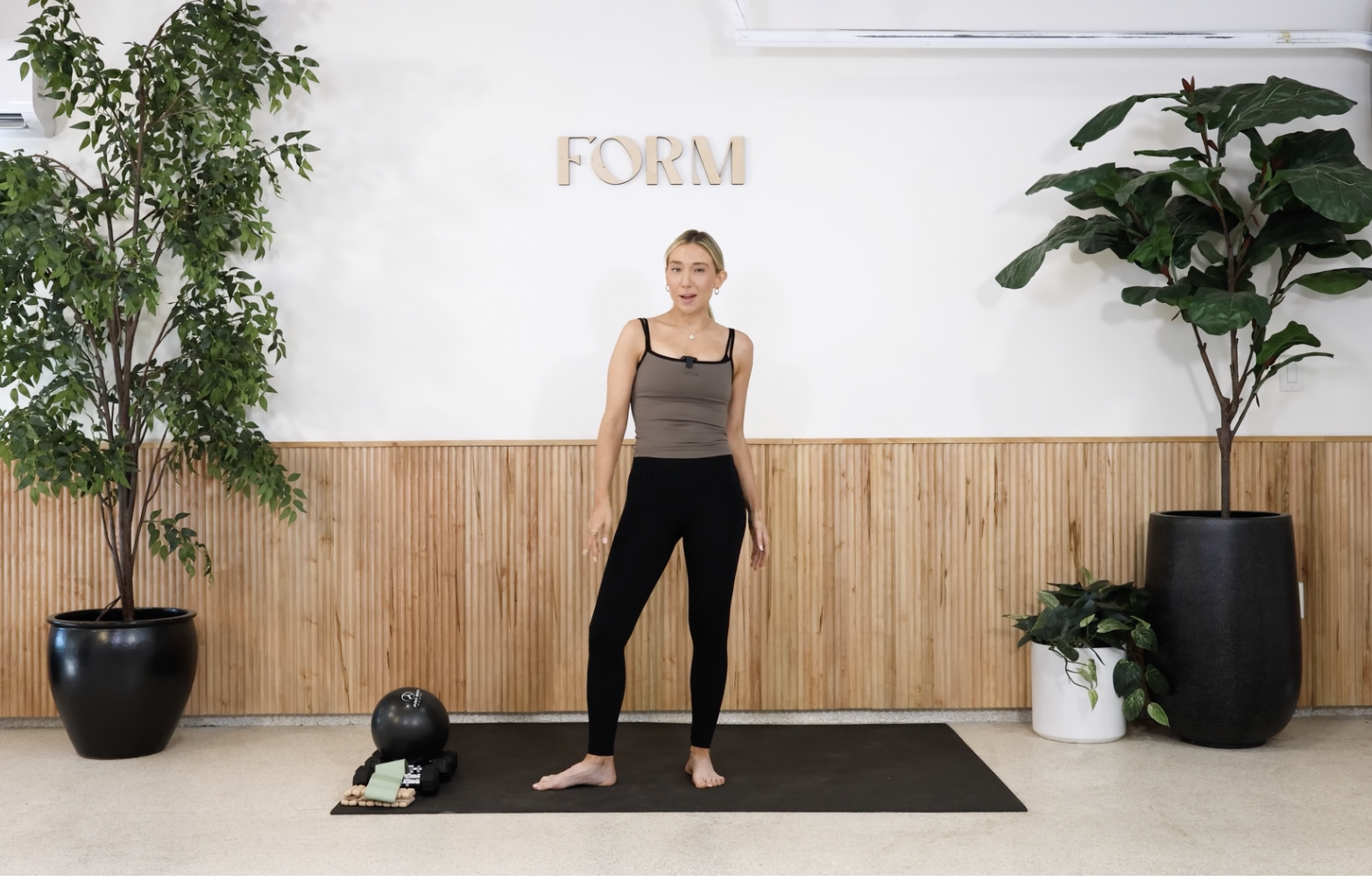 30 MINUTE FULL BODY PILATES + DEEP CORE FOCUS WITH CALYN