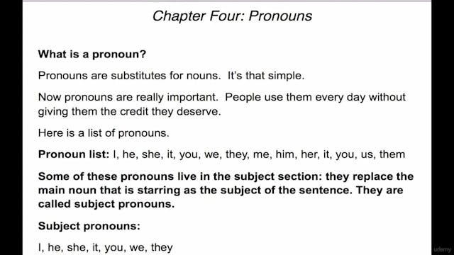 Lesson 6 More about pronouns