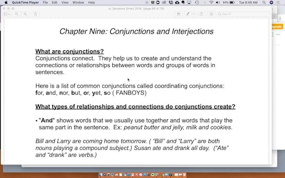 Lesson 21 More about Conjunctions