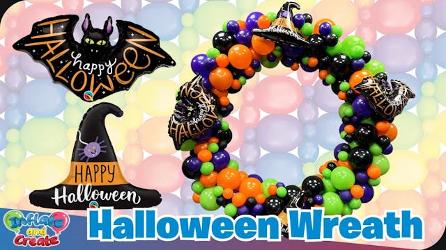 Bewitching Balloon Wreath: Crafting H...