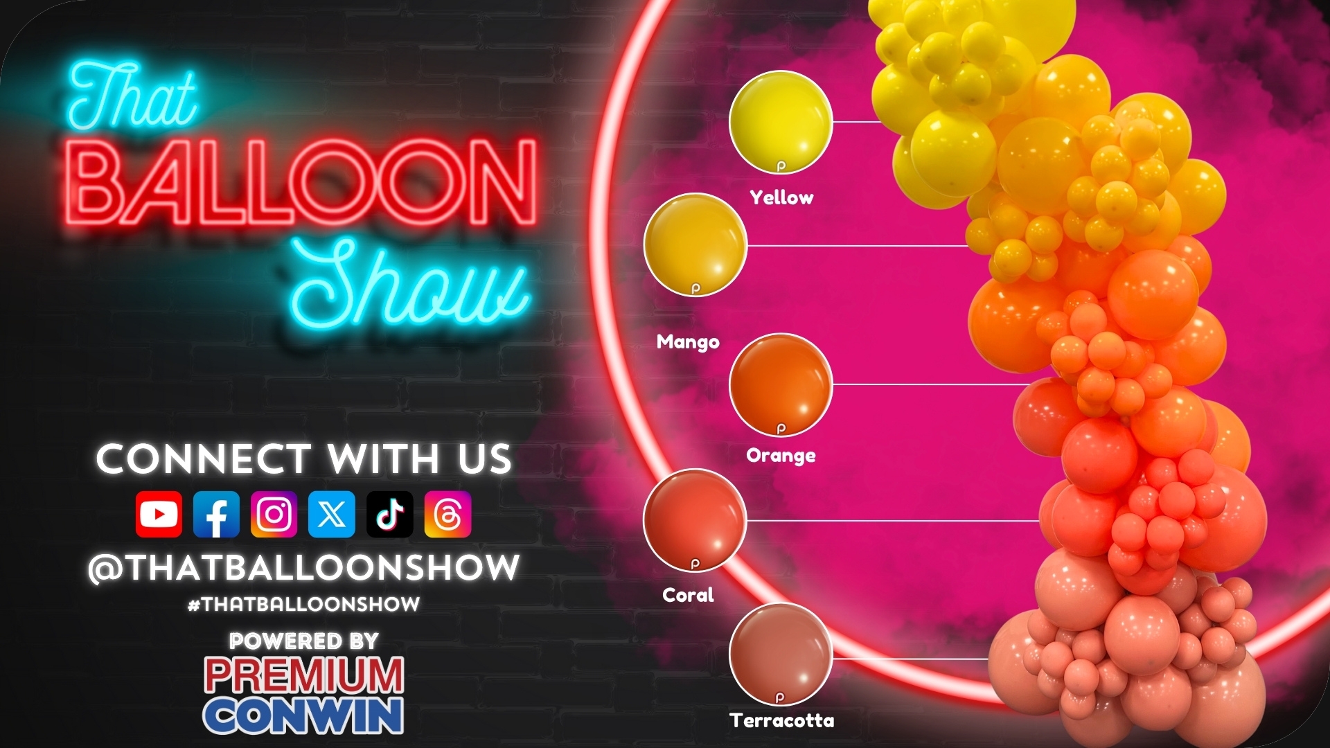 That Balloon Show: Standing Organic Garland Made Easy!