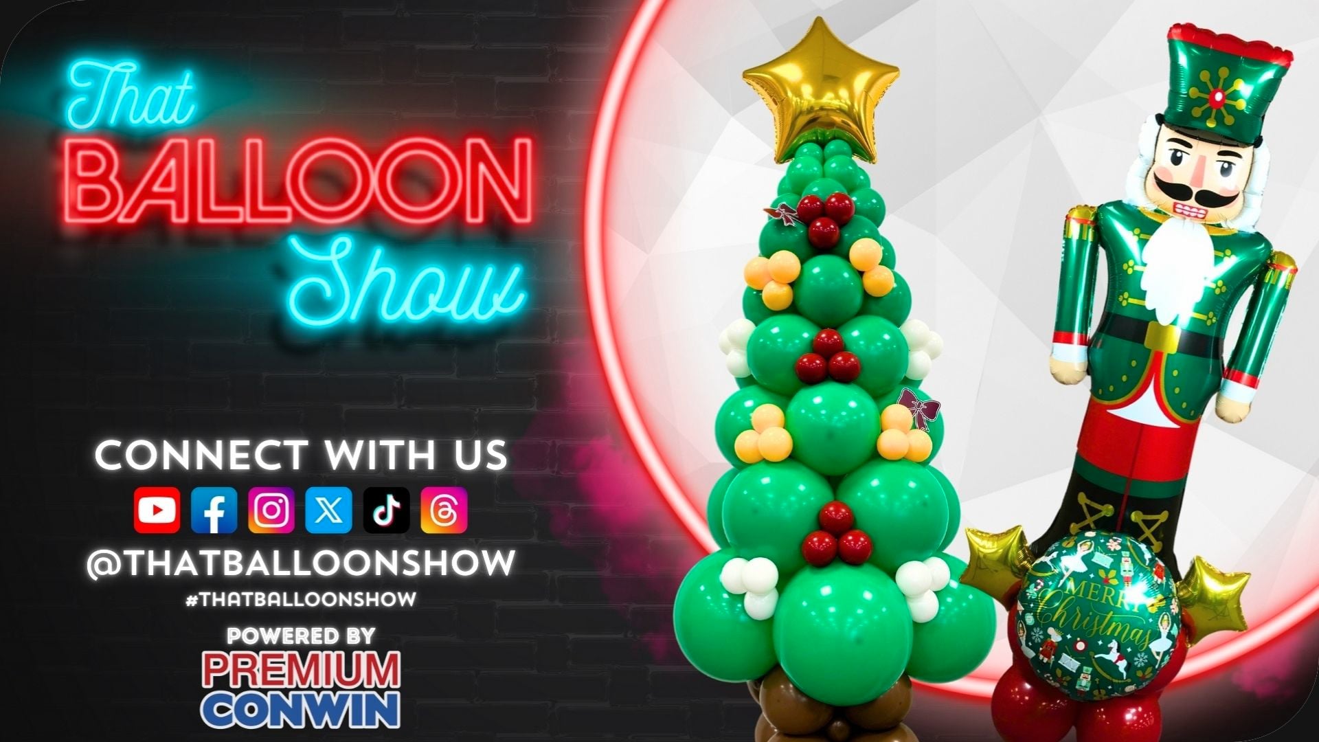 That Balloon Show: Christmas Trees & Nutcracker Designs!
