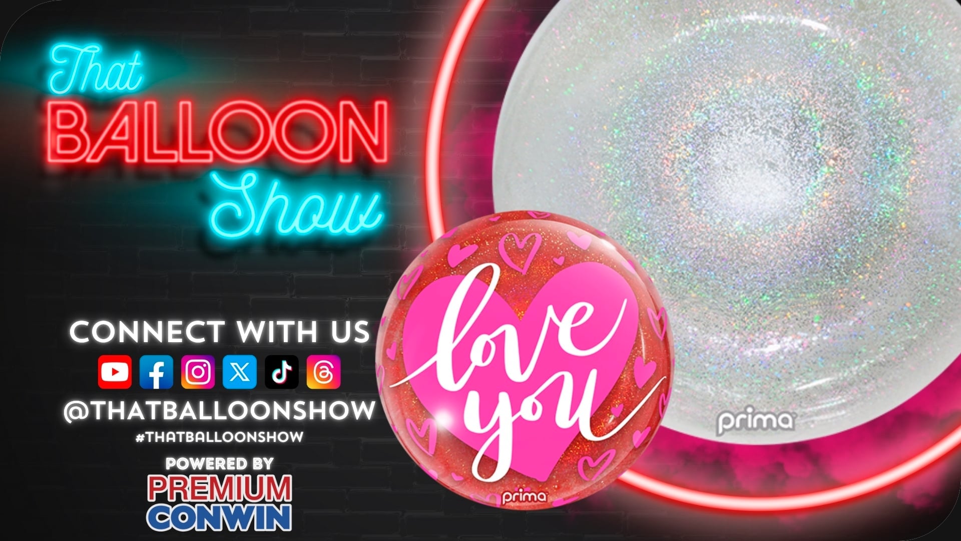 That Balloon Show: Glitter Spheres & Personalised Perfection