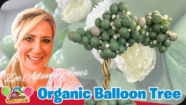 Creating an Organic Balloon Tree with Zoe Adams-Jones, CBA