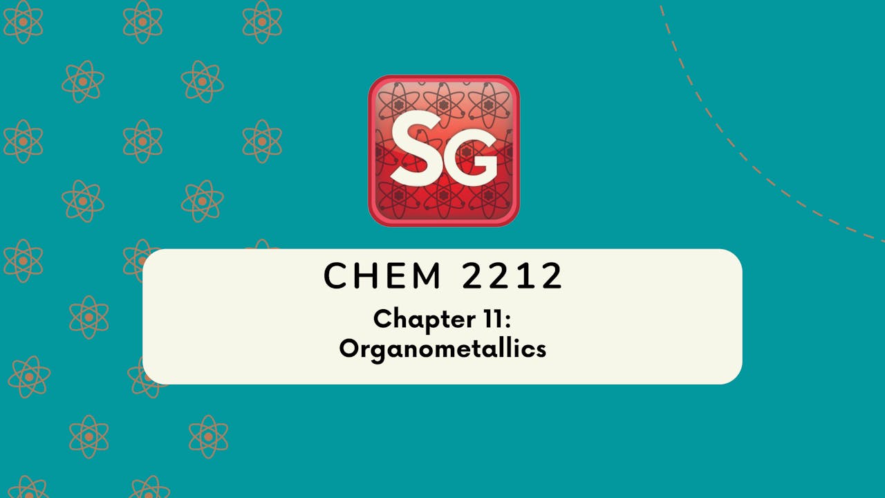 CHEM 2212 Chapter 11 (Video Rental)