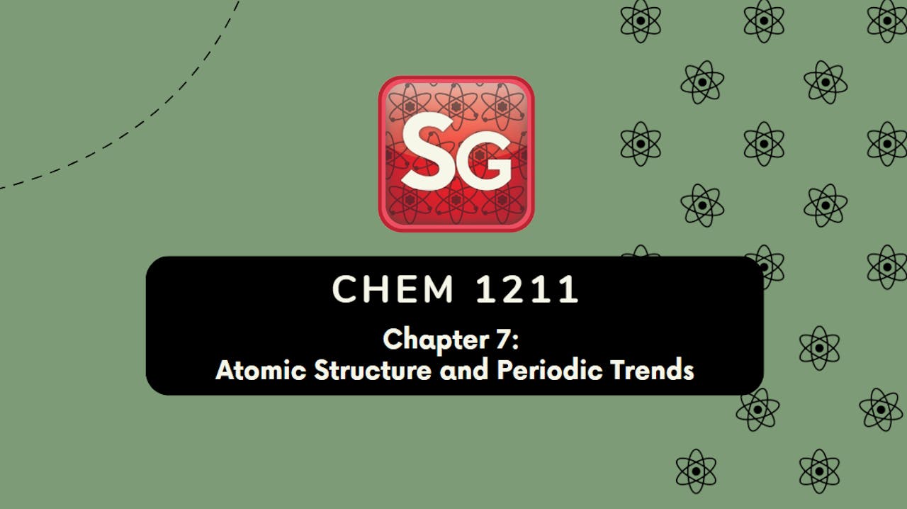 CHEM 1211 Chapter 7 Workshop (Video Rental)