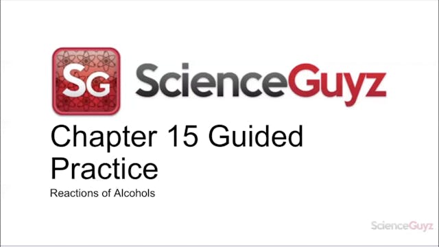 CHEM 2212 Chapter 15 Guided Practice Spring 2025