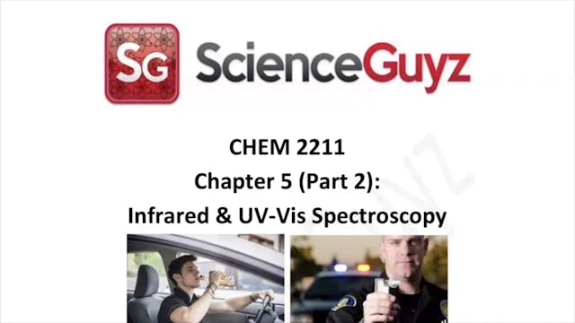 CHEM 2211 Chapter 5 (Part 2): IR & UV...