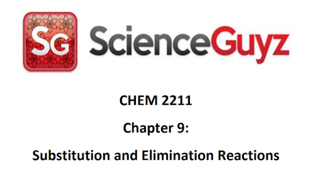 CHEM 2211 Chapter 9 (Video Rental)