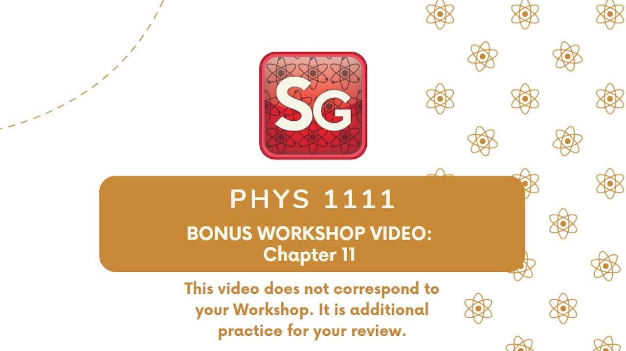 Bonus Physics 1 Chapter 11 Torque & Angular Momentum (Part 1