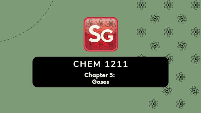 CHEM 1211 Chapter 5 Workshop (Video Rental)