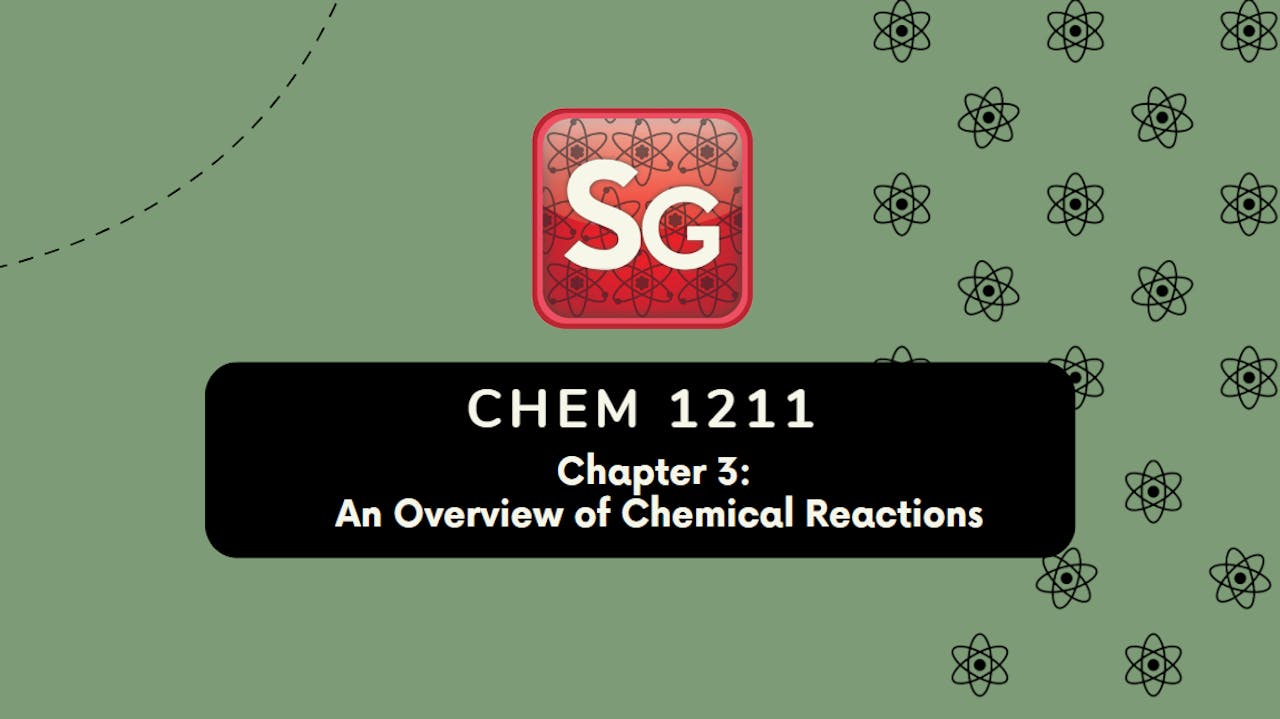 CHEM 1211 Chapter 3 Workshop (Video Rental)