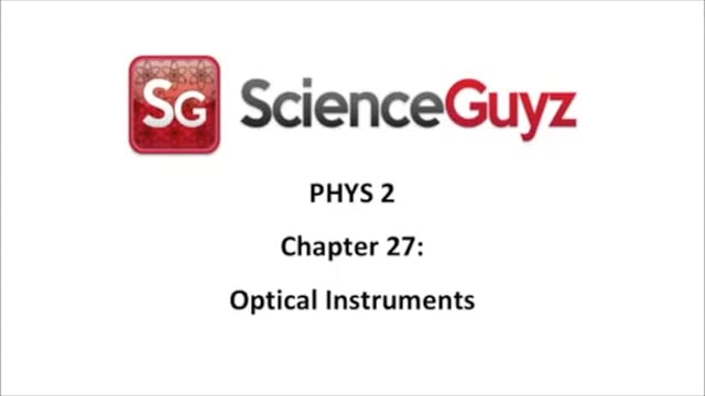 PHYS 1112 Chapter 27: Corrective Opti...