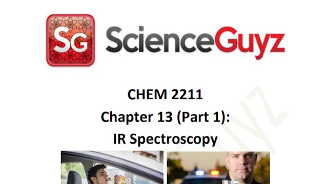 CHEM 2211 Chapter 13 (Part 1) (Video Rental)
