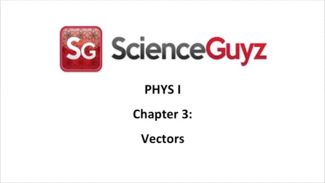 PHYS 1111 Chapter 3: Vectors Workshop Video Spring 2025