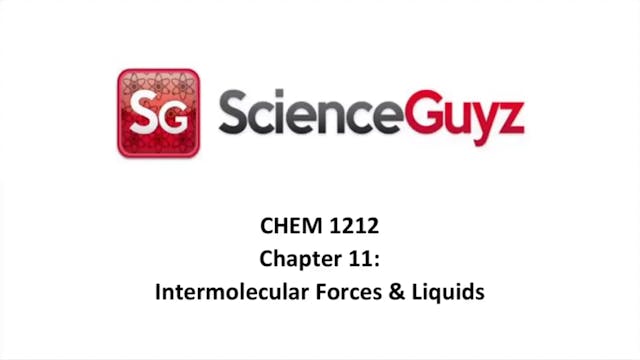 CHEM 1212 Chapter 11: Intermolecular ...