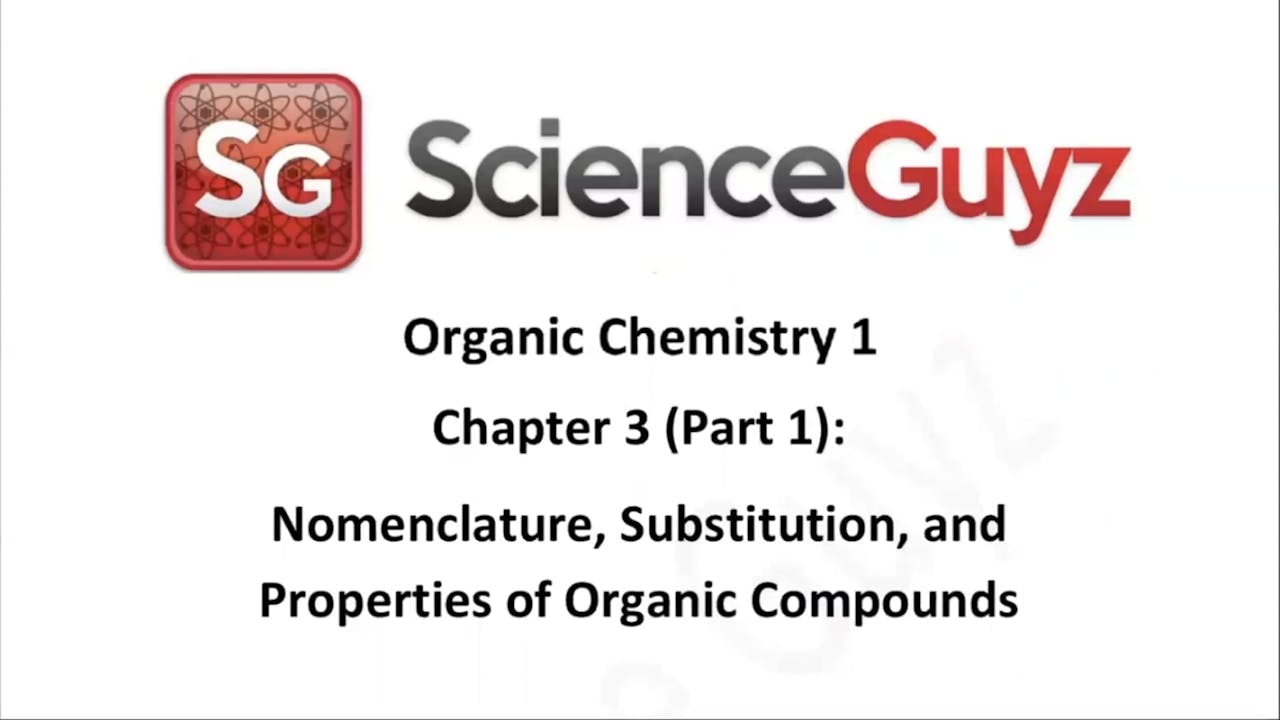 CHEM 2211 Chapter 3 (Part 1) Nomenclature of Organic Compounds CHEM