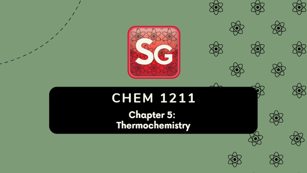 CHEM 1211 Chapter 5 Workshop (Video Rental)