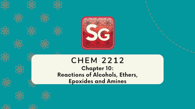 CHEM 2212 Chapter 10 (Video Rental)