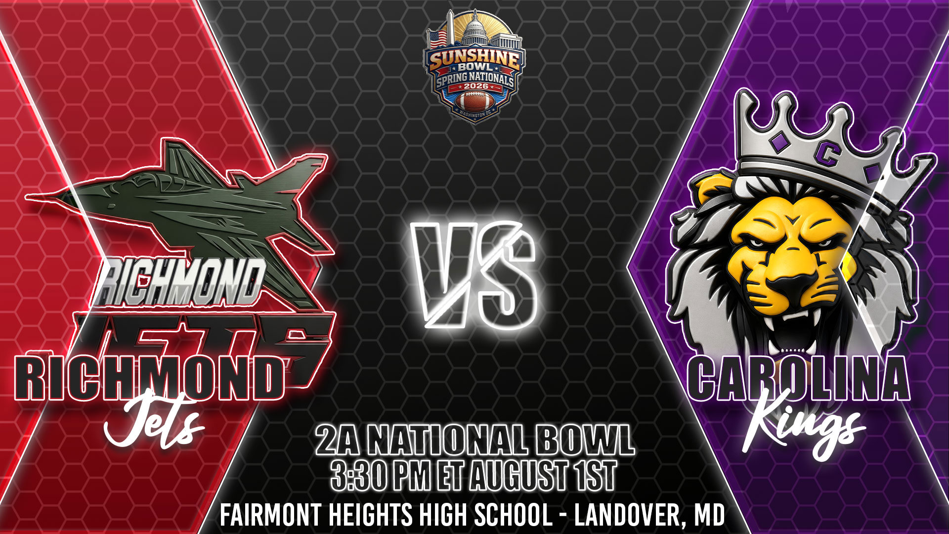 26 Sunshine Spring - 2A National Bowl Game (Aug1)