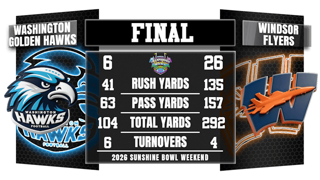 26 Sunshine National Bowl Game 2/15