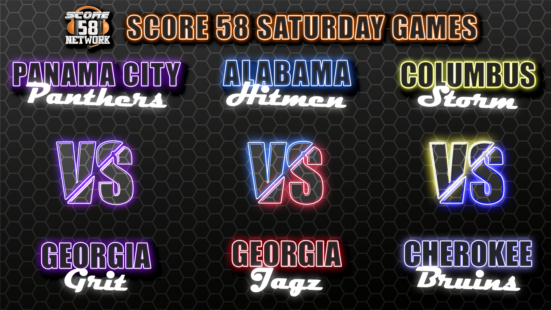 26 Saturday Night Triple Header