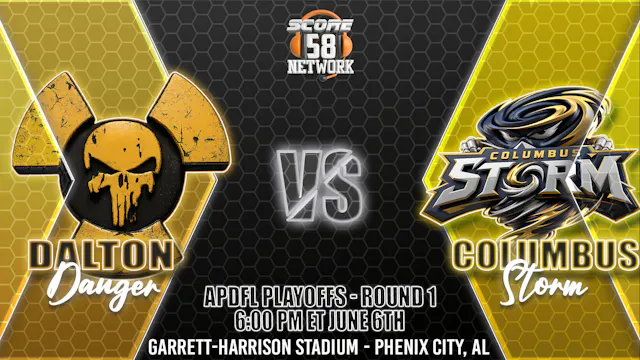 26 - Dalton Danger vs Columbus Storm - FINAL