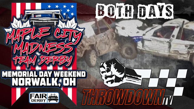 Saturday & Sunday Maple City Madness Team Derby