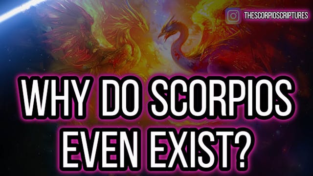 Why Do Scorpios Even Exist..