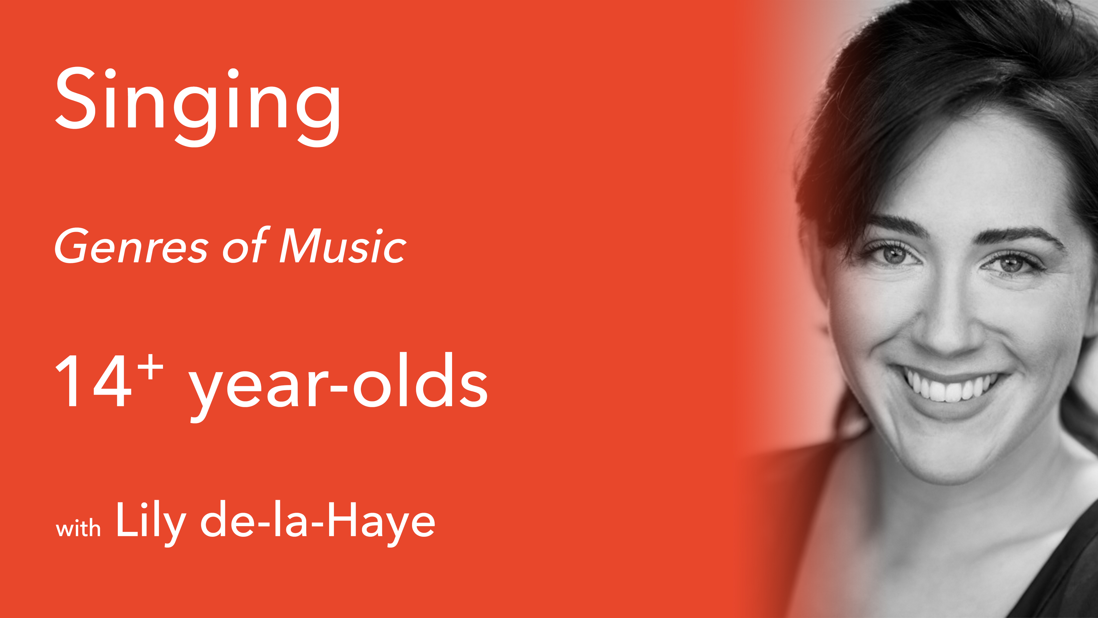 Singing Masterclass - Genres of Music