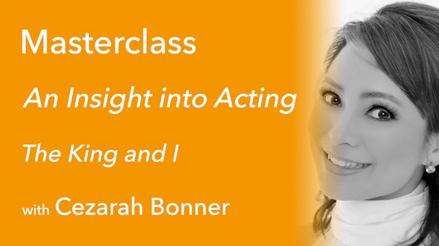 Exclusive Masterclass: An Insight into Acting with Cezarah Bonner