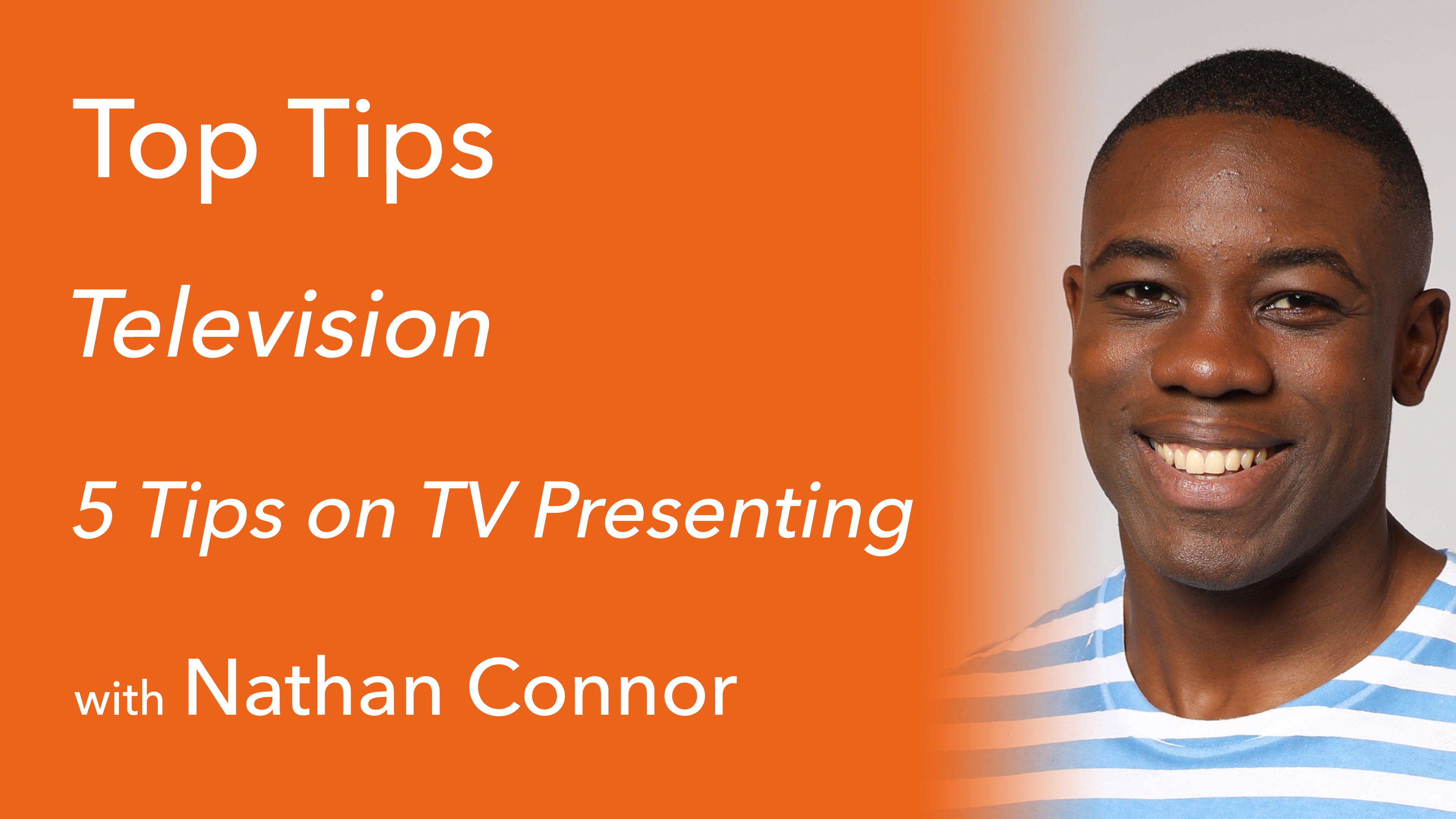 TV Presenting with Nathan Connor