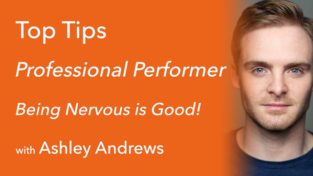 Being Nervous is Good! with Ashley Andrews