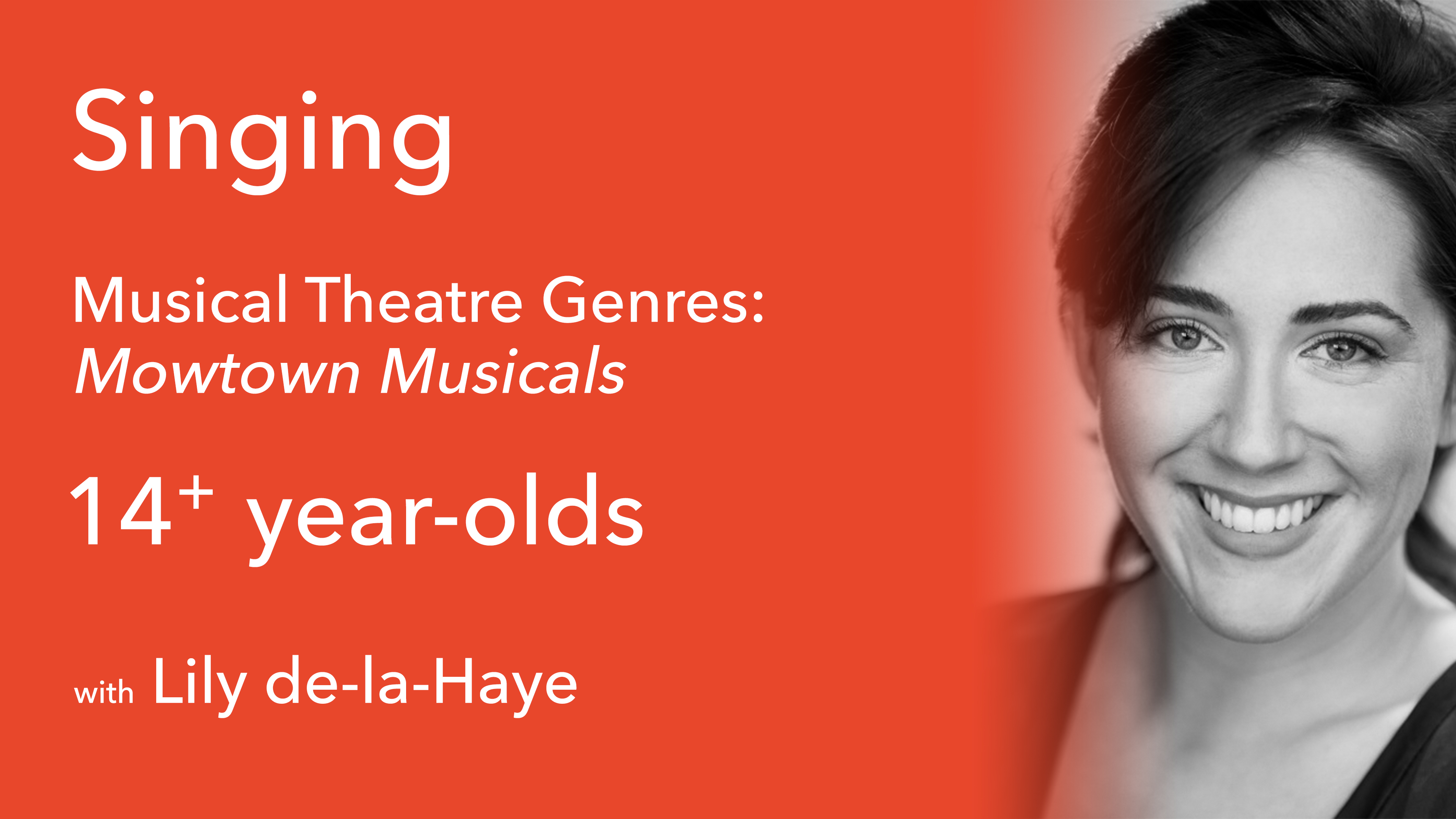 Singing Masterclass - Musical Theatre