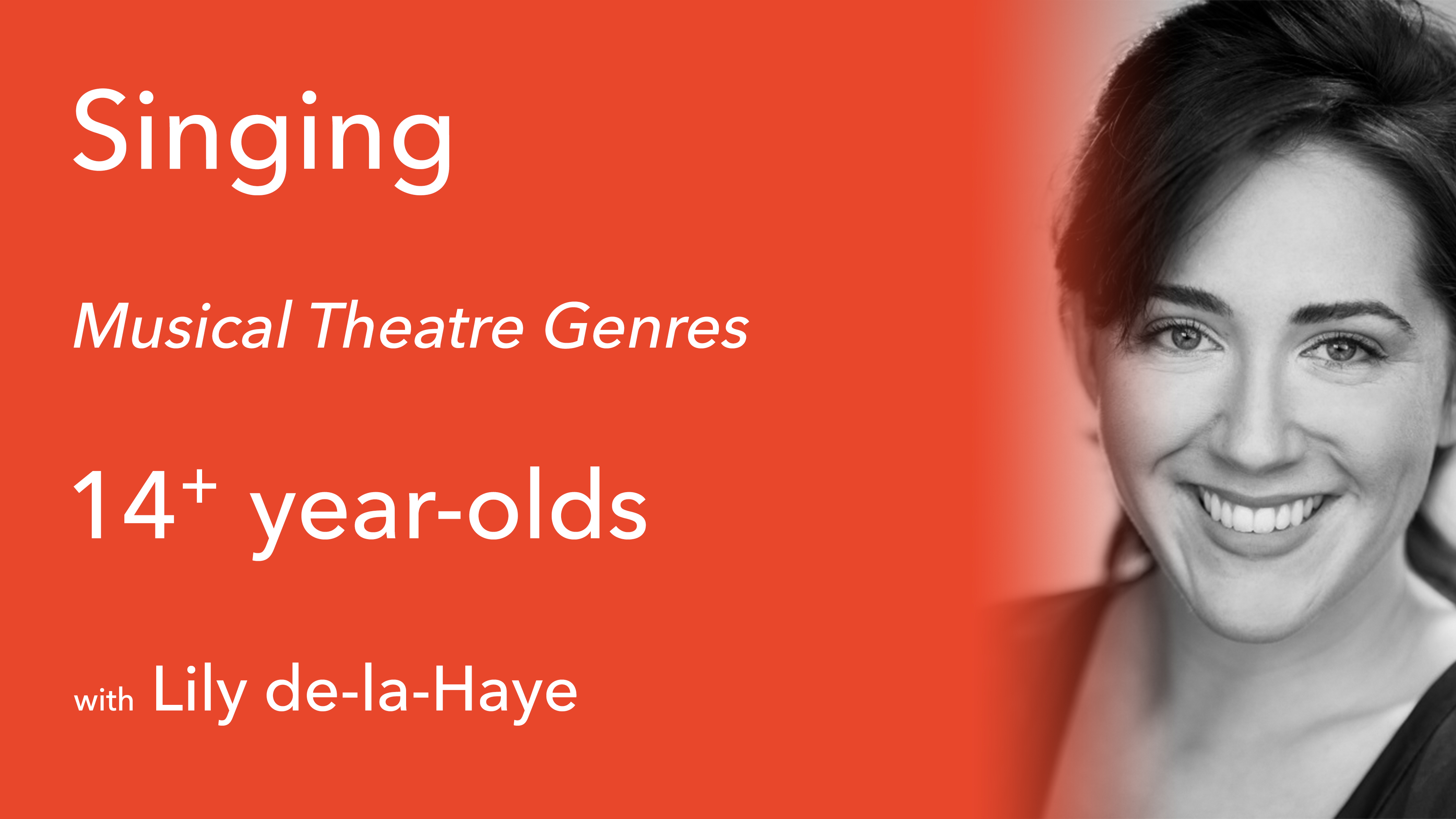 Musical Theatre Genres (2/3) Legit Musical Theatre